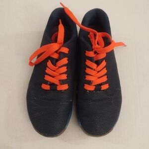 Nobull Unisex  Black and Orange Sneakers Trainers M4.5/W 7